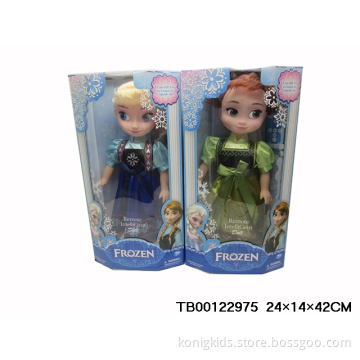 R/C Induction walking doll with light music recording